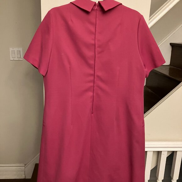 Dusty Rose Vintage Plus Size Dress - Picture 10 of 12